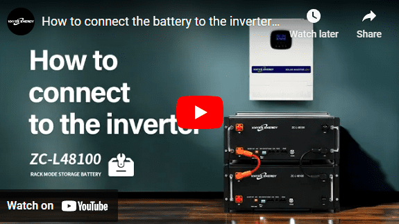 Battery-Inverter Connection