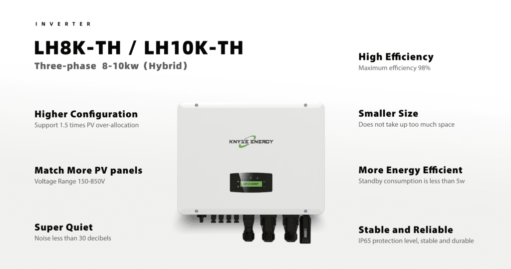 Knyee LH8K TH LH10K TH Three Phase Hybrid Inverter